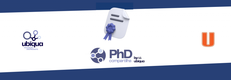 <p>PhD Compartilha: Um leque de oportunidades na área acadêmica.</p>
